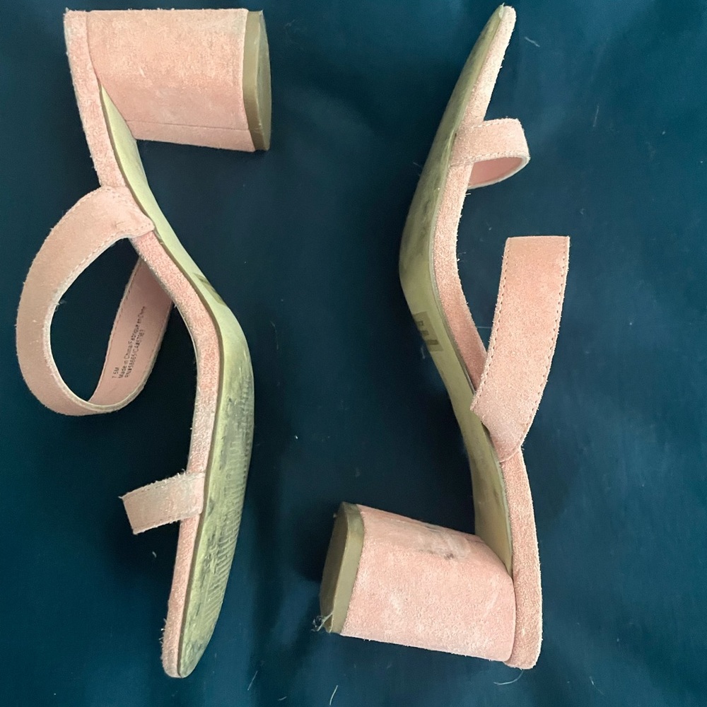 Nordstrom block heels pink